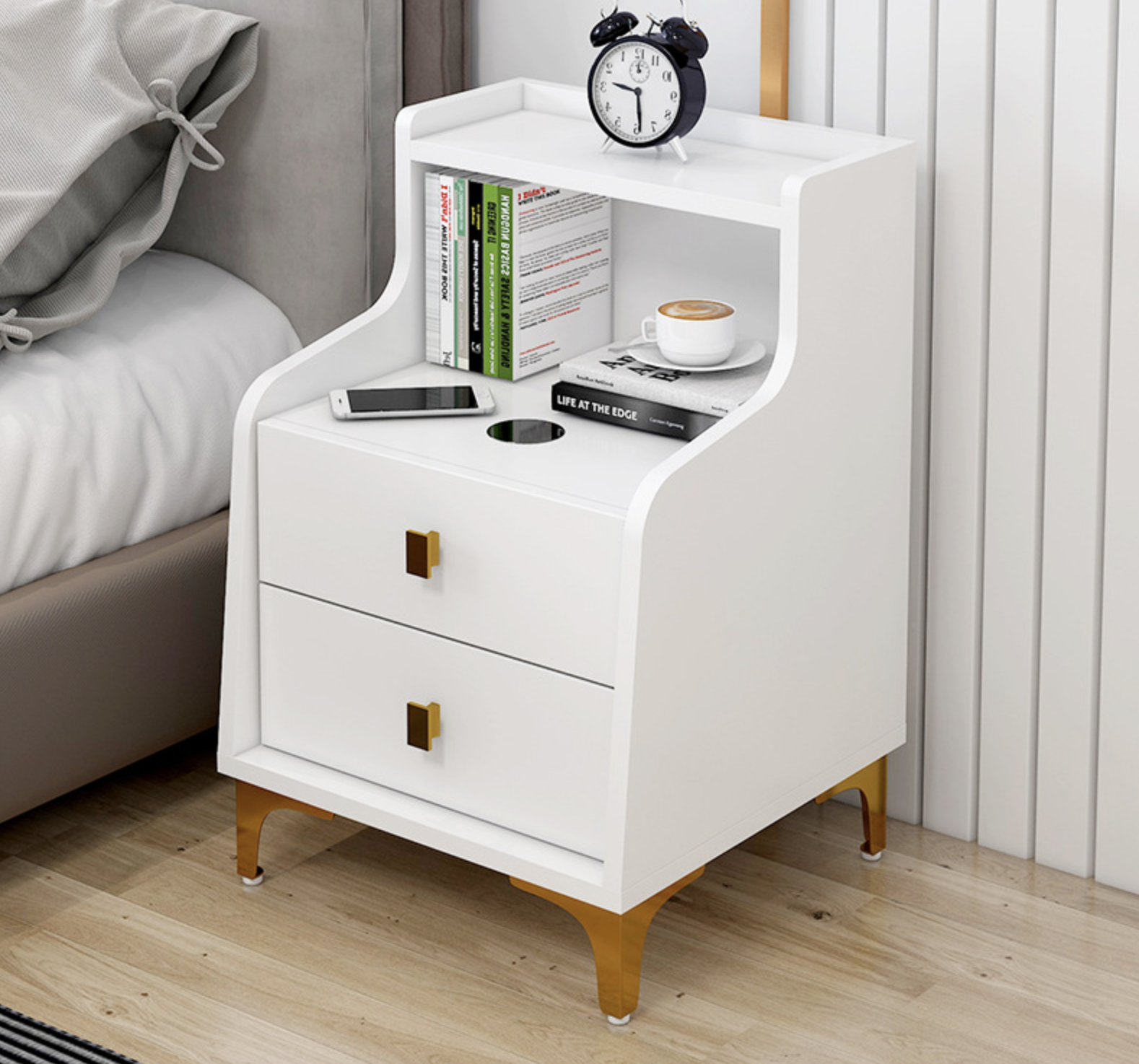 Velador Con Cargador Inalambrico 40*34*58cm-0