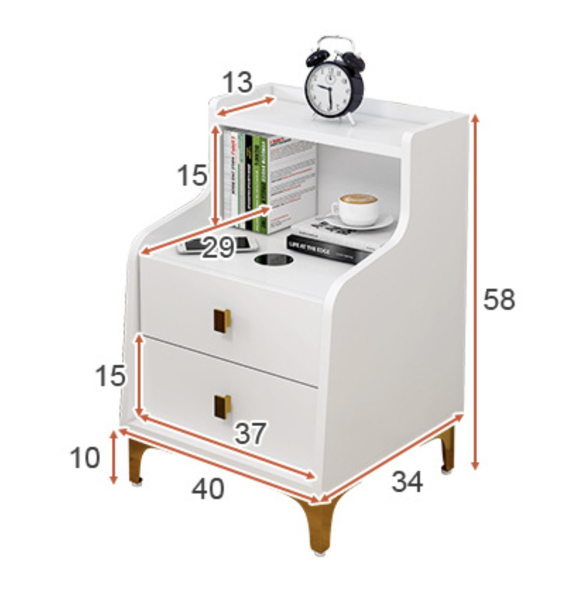 Velador Con Cargador Inalambrico 40*34*58cm-2