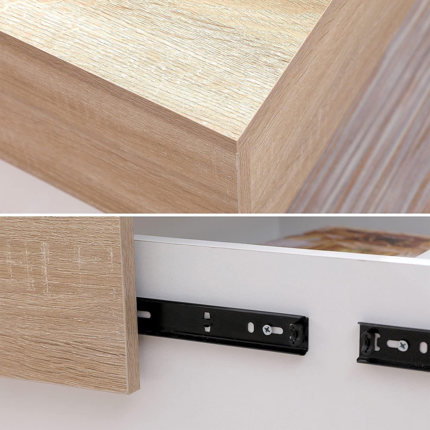 Mesa De Centro Extendible Para Living 90x60x40cm Homer-1
