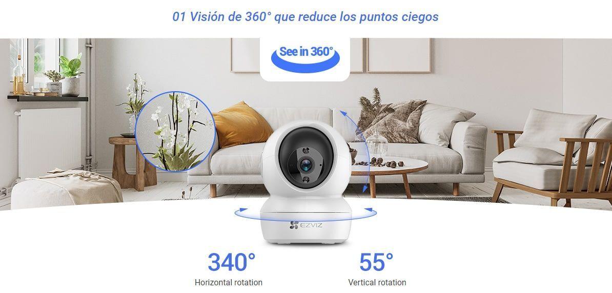C mara De Seguridad Wifi Motorizada 360 Ezviz-0