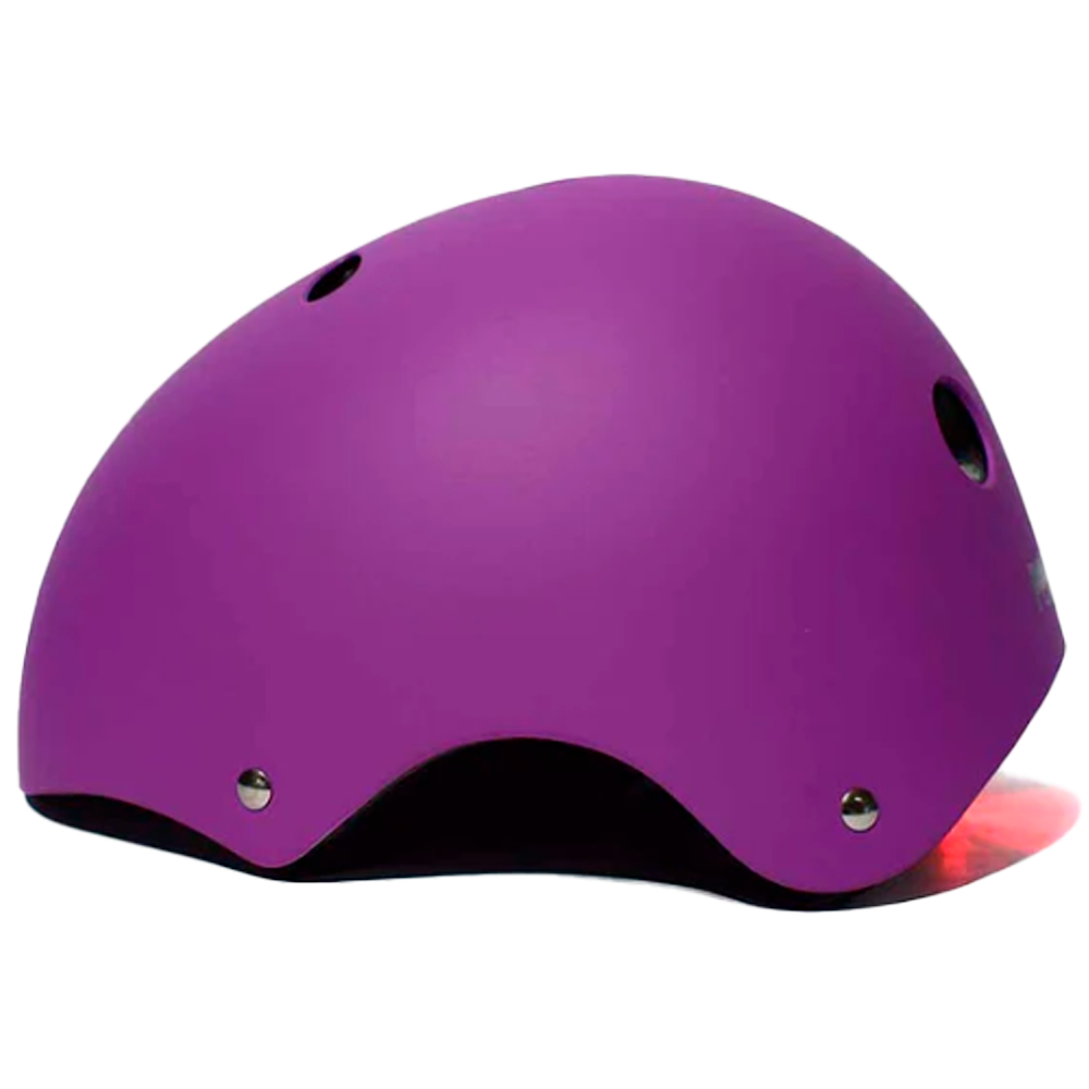 Casco Urbano con Luz Purpura Talla M-2