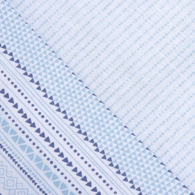 Sábana 1.5 Plazas 144 Hilos Estampada Trento-1