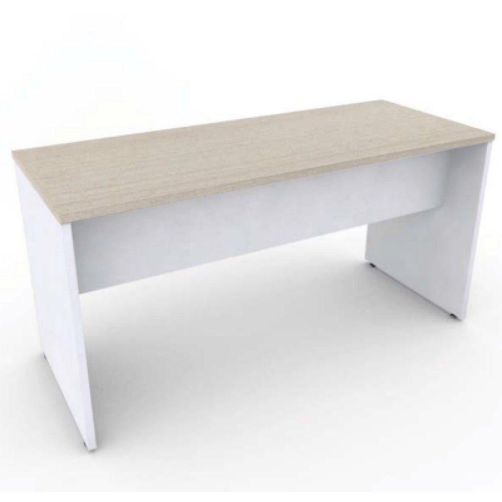 Escritorio Linea Si 180cm Blanco/Nogal-0