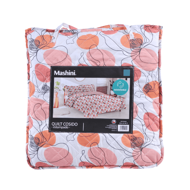 Quilt 1.5 Plazas Cosido Angel-3