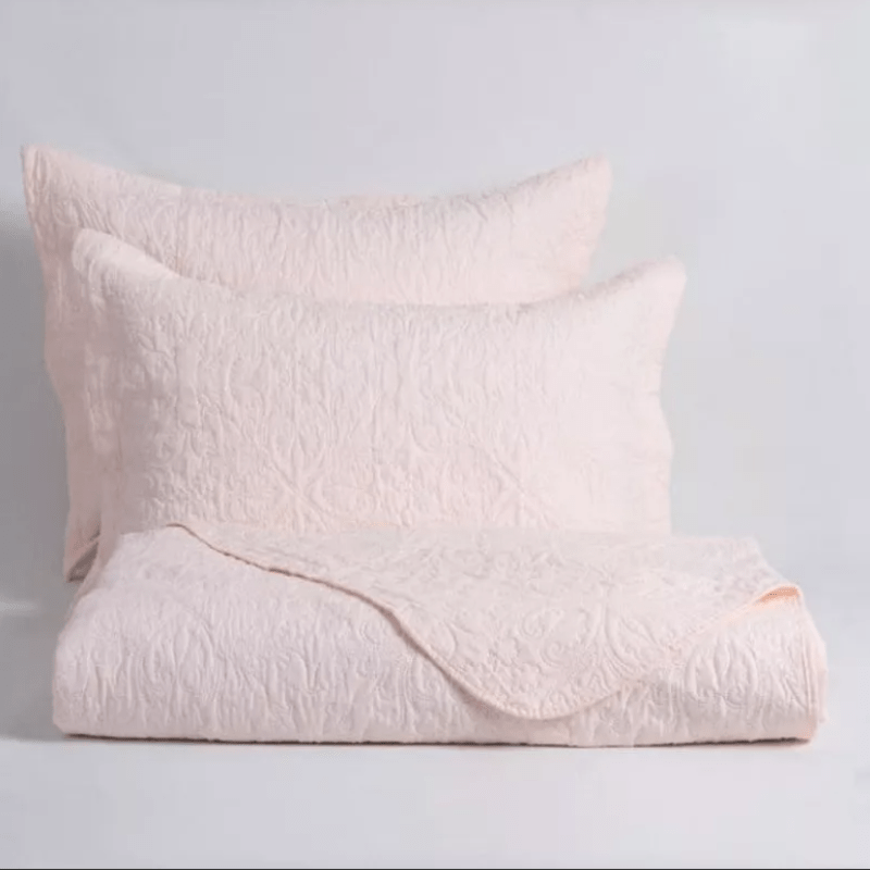 Quilt King Plazas Microfibra Portugal Coral-2