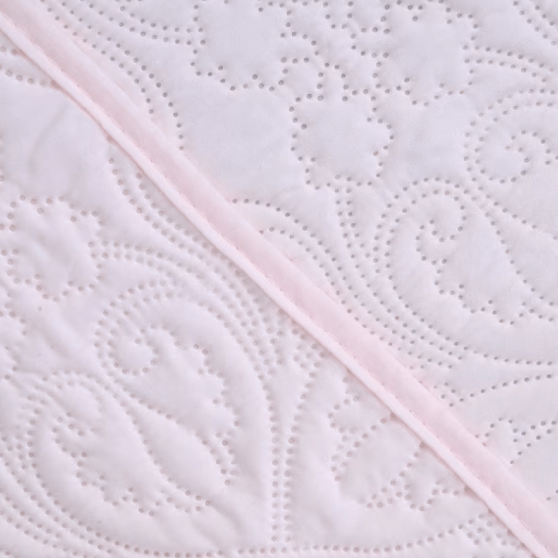 Quilt King Plazas Microfibra Portugal Coral-3