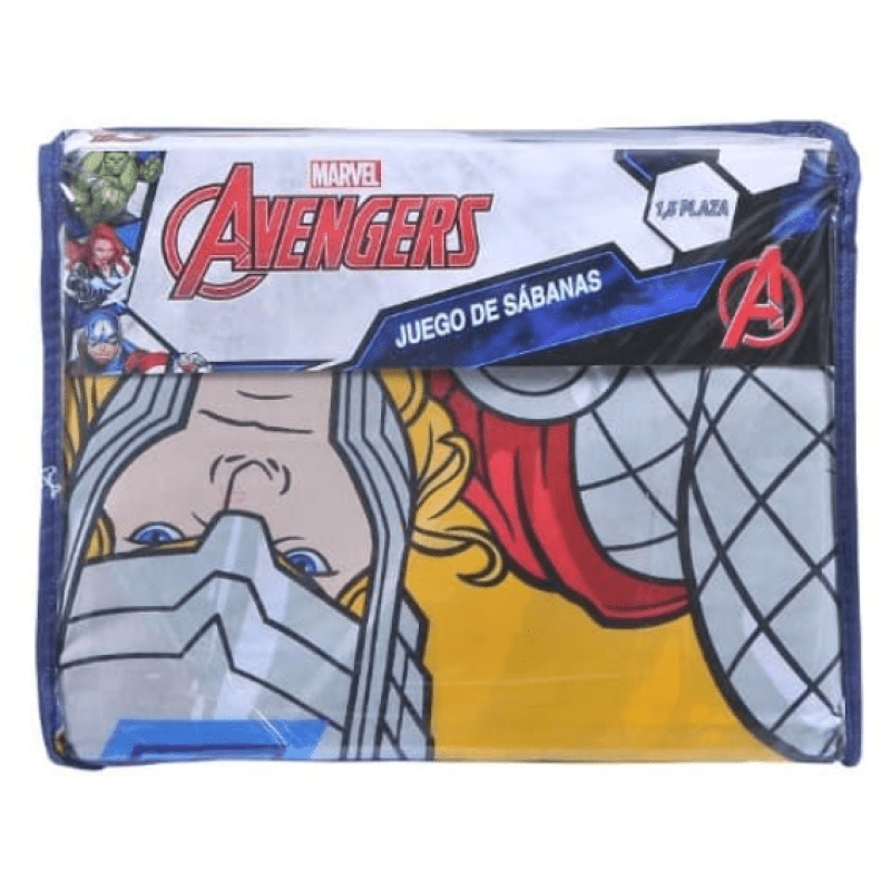 Sábana 1.5 Plazas Microfibra Avengers-2