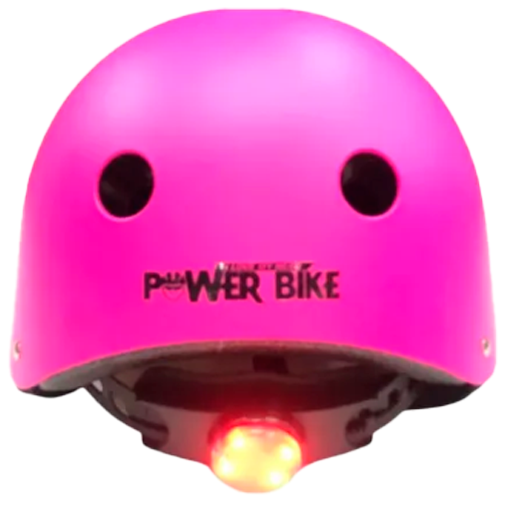 Casco Urbano con Luz Rosado Talla S-2