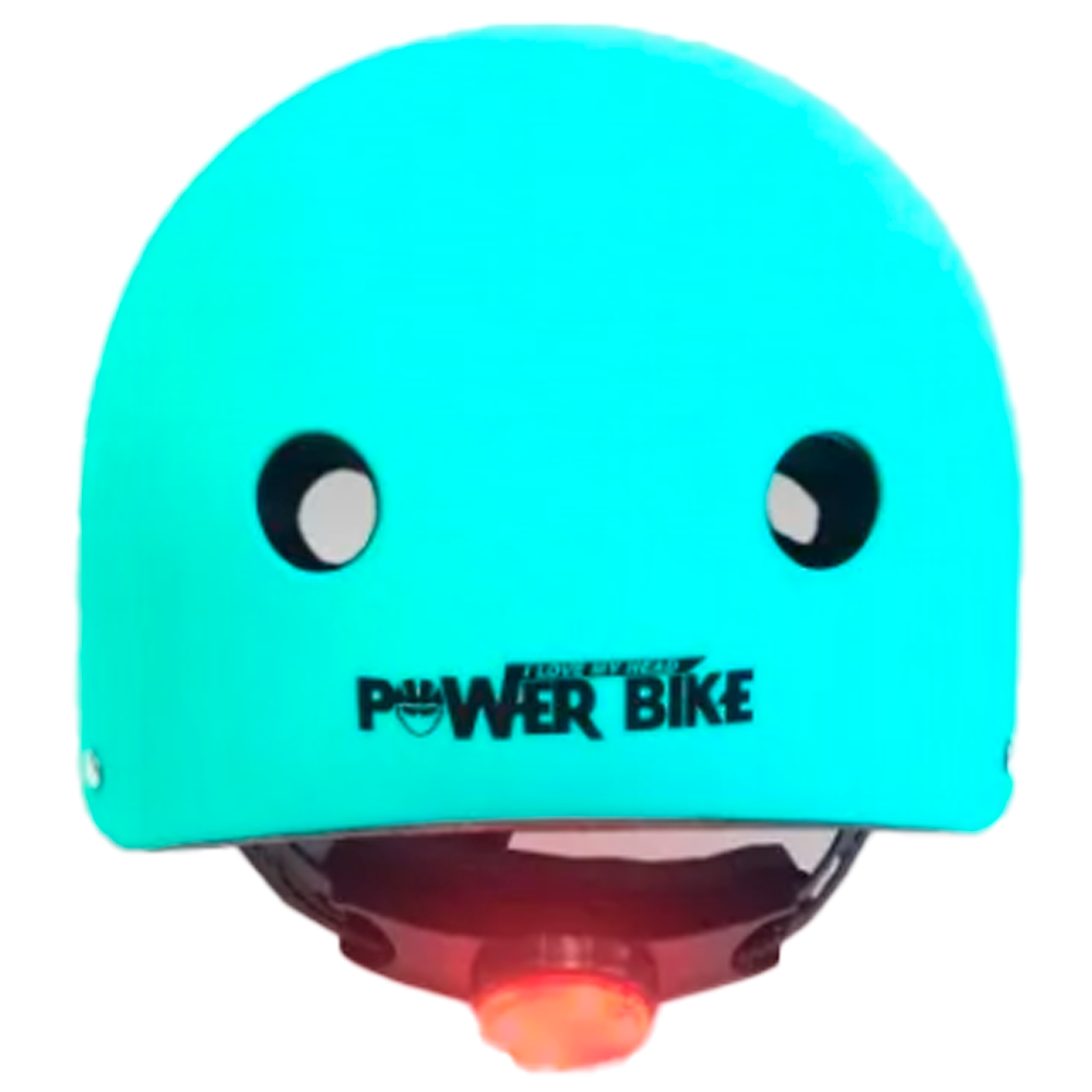 Casco Urbano con Luz Turquesa Talla S-2
