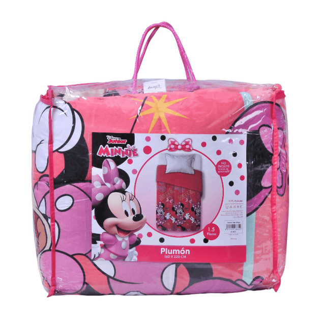 Plumón 1.5 Plazas Minnie Mouse 2-3