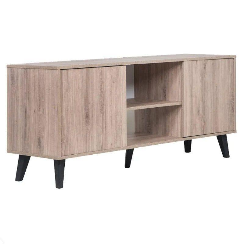 Rack Tv Atlanta Roble Santana/Negro-0