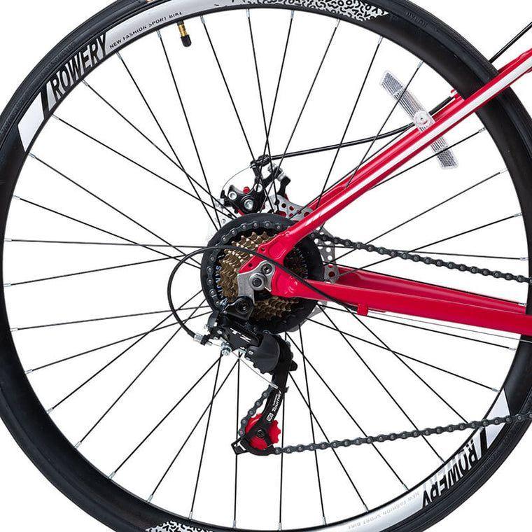Bicicleta Hestia 21 Cambios Aluminio Rojo-4
