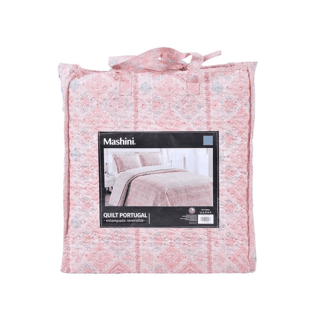 Quilt 2 Plazas Portugal Estampado Ginger-1