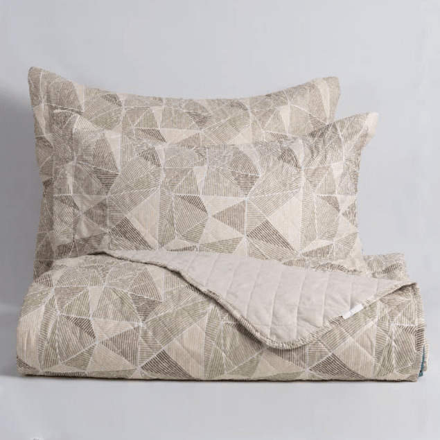 Quilt 1.5 Plazas Cosido Trapecio-2