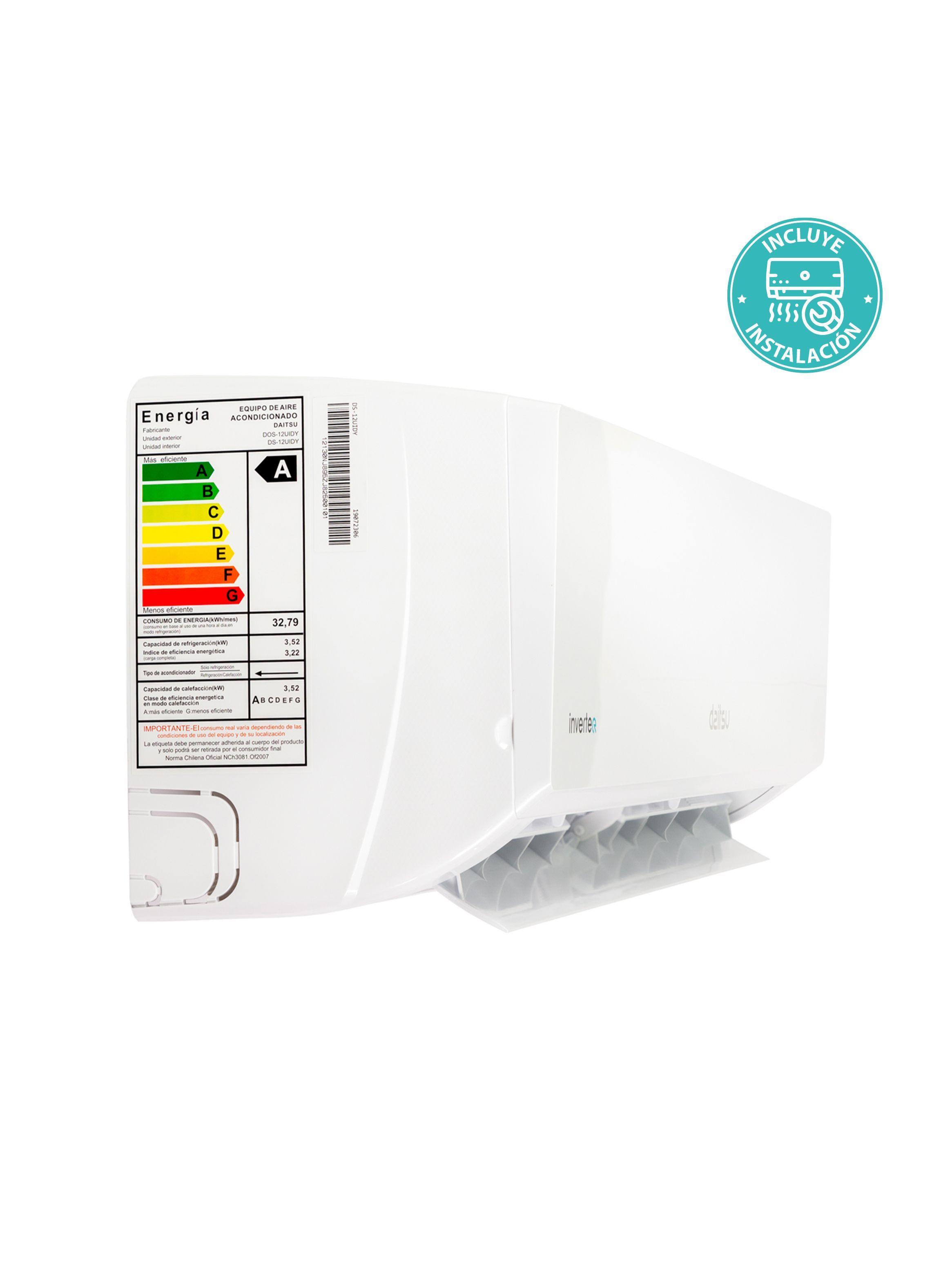 Aire Acondicionado 12000 Btu Daitsu Eco Inverter , Wifi- control remoto-2