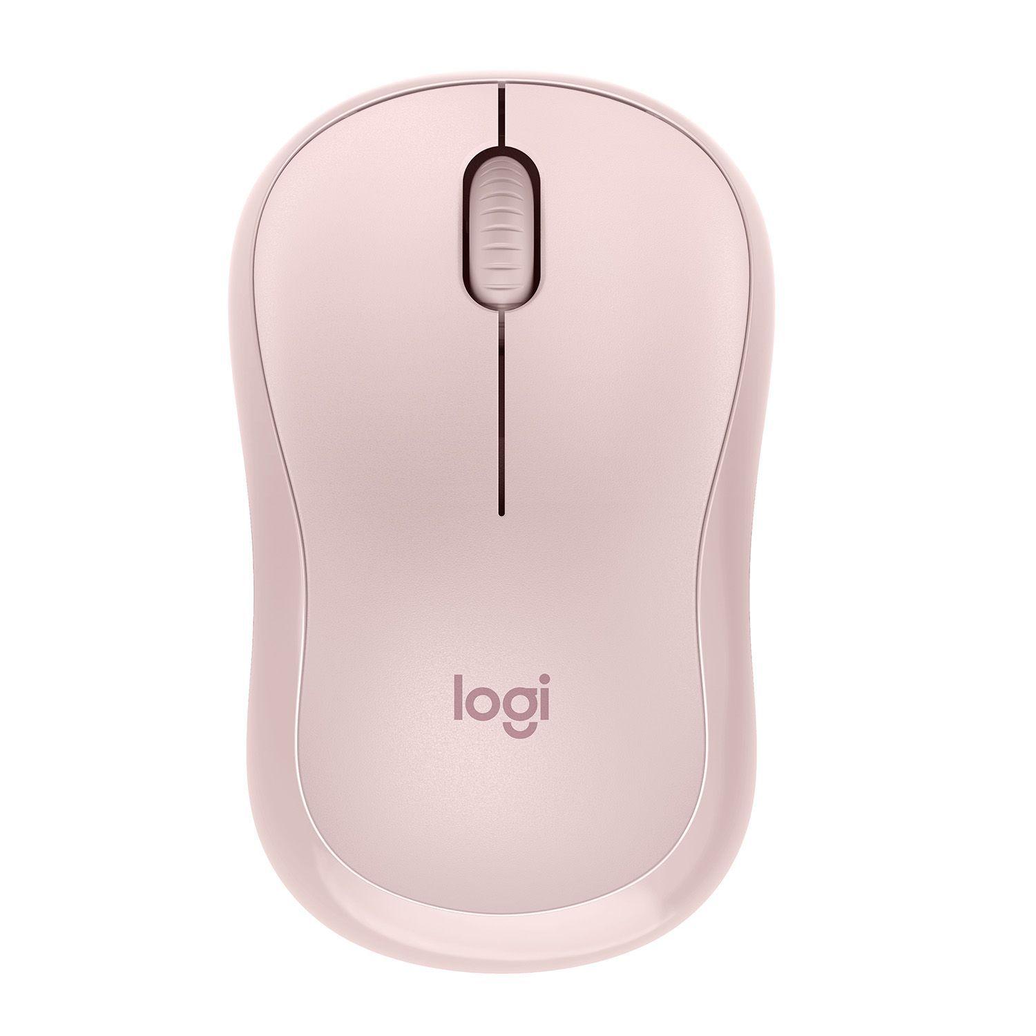 Mouse Inalambrico Bluetooth Logitech M240 Rosado Silent-0