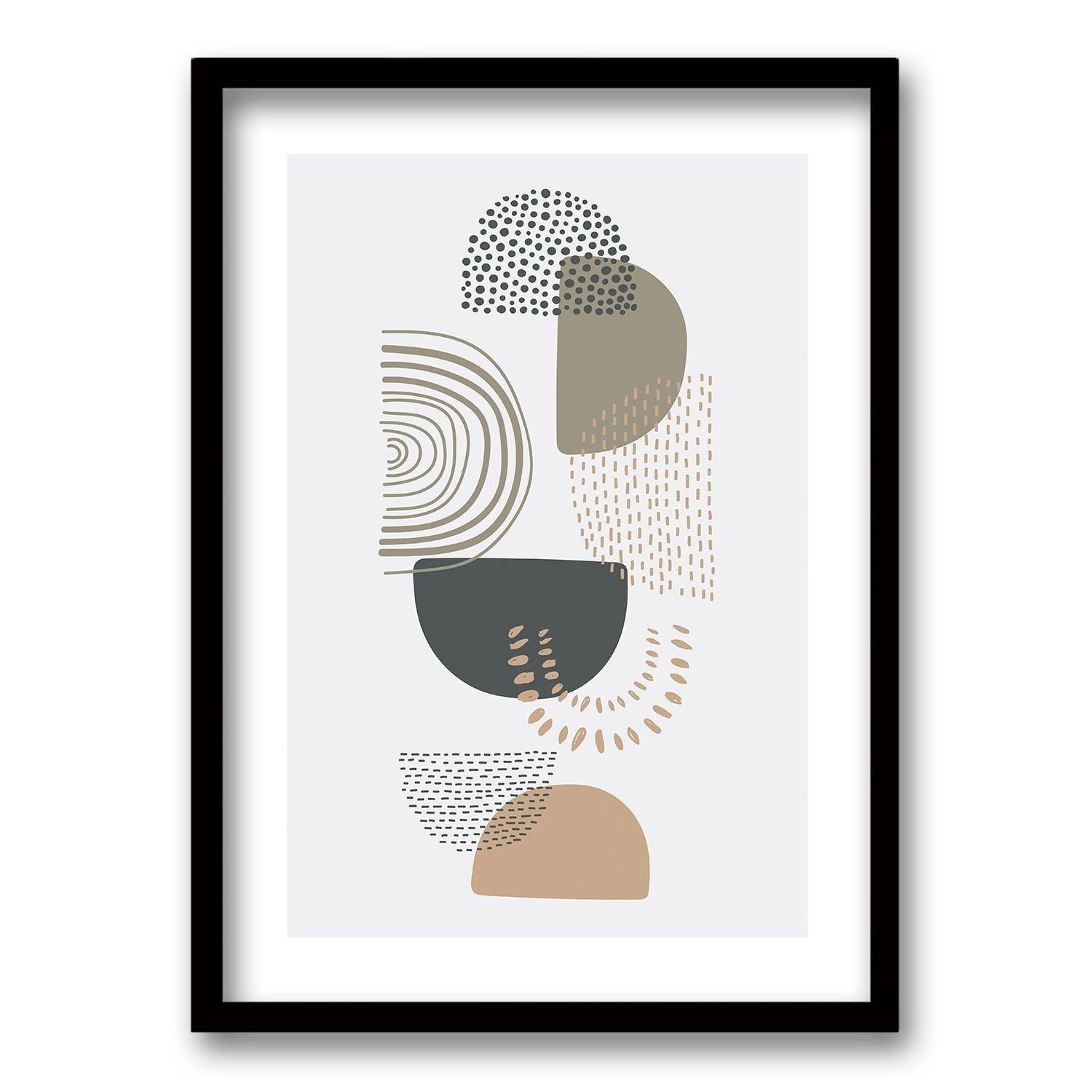 Cuadro Lines and Shapes-0