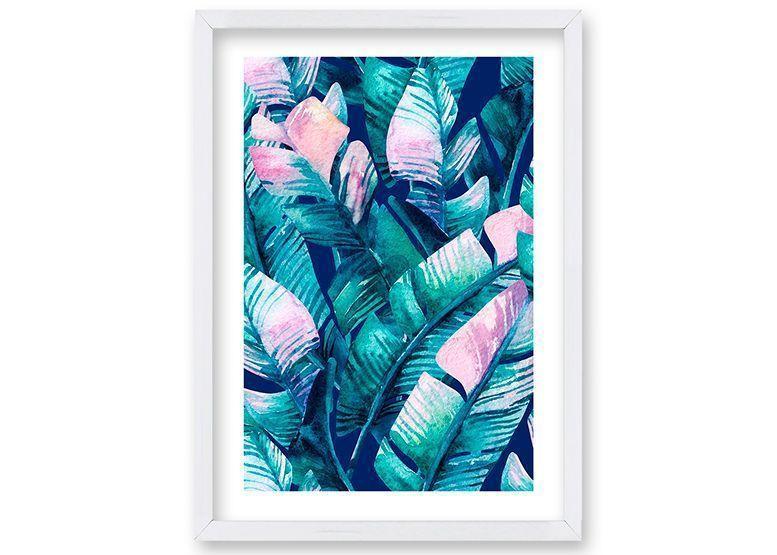Cuadro 40x30 cm ilustración Tropico-0