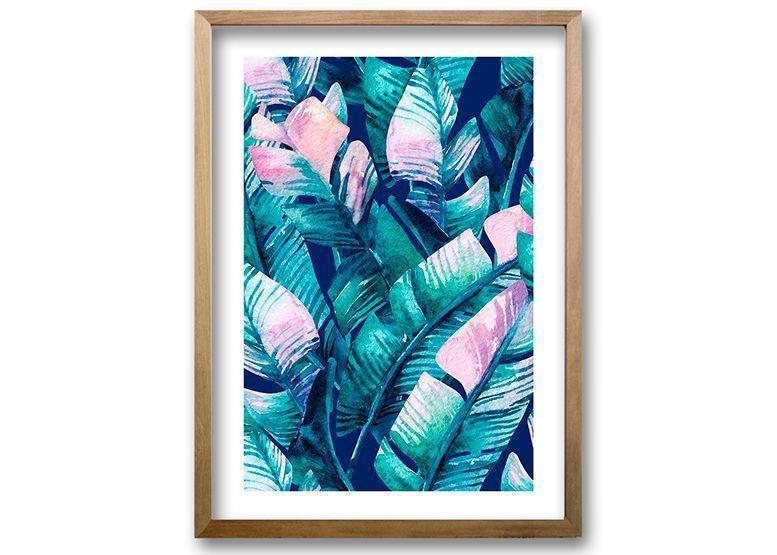 Cuadro ilustración Tropico - 50x35 cm-0