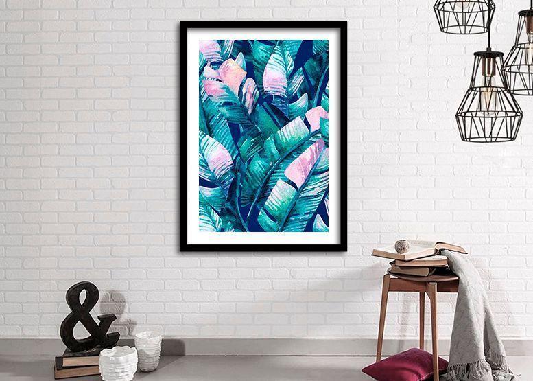 Cuadro ilustración Tropico - 70x50 cm-1