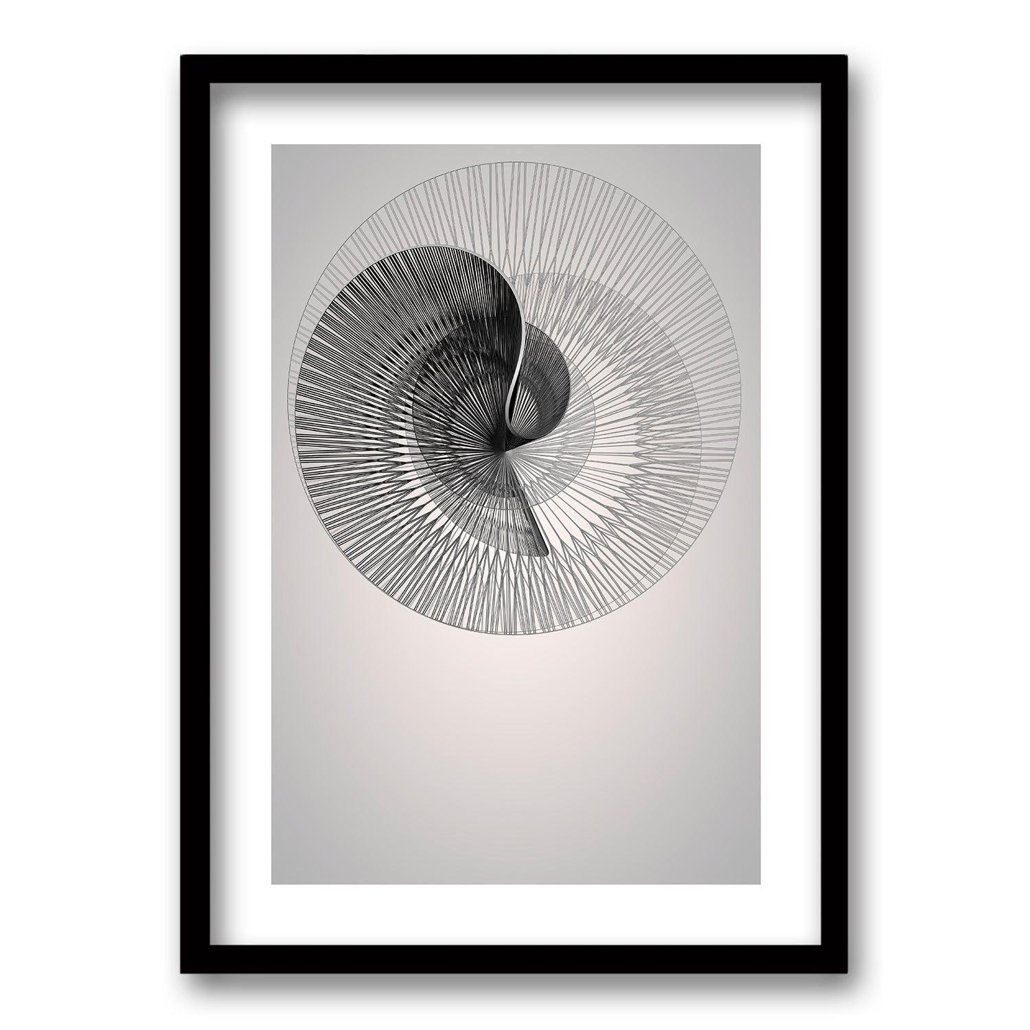 Cuadro Vórtice Circular - 50x35 cm-0