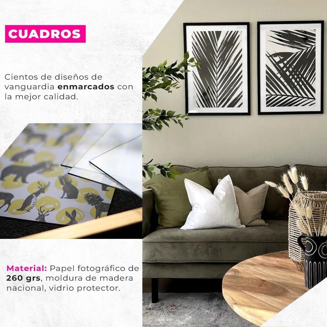 Cuadro Vórtice Circular - 50x35 cm-1