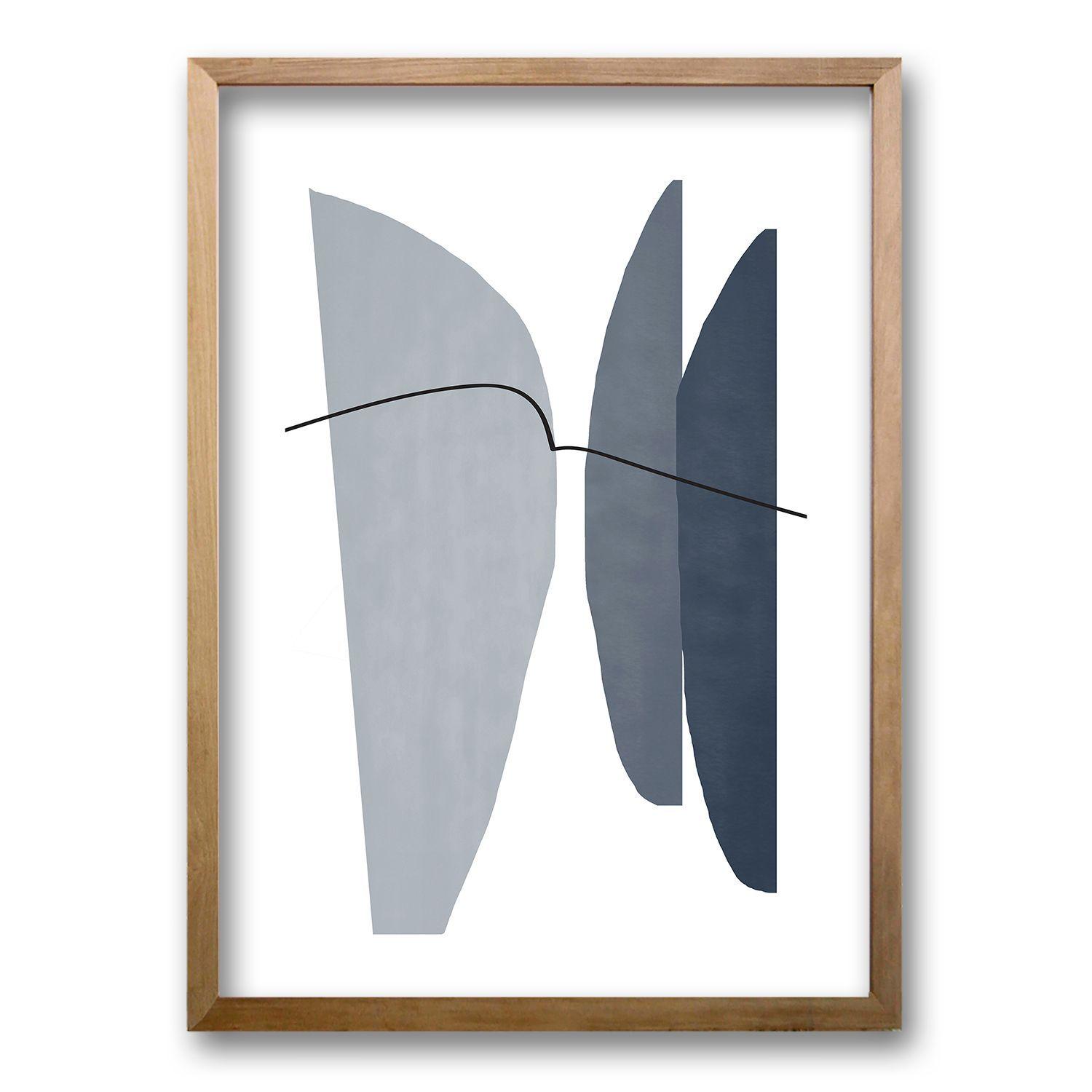 Cuadro Elegancia Geométrica lll 70x50 CM-0