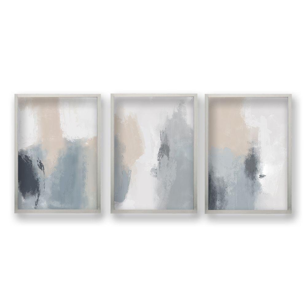 Cuadro Trio Mosaico Suave 70x50 CM-0