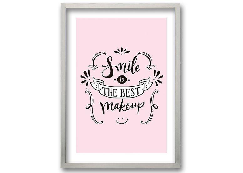 Cuadro 50x35 cm ilustración Sonrie-0