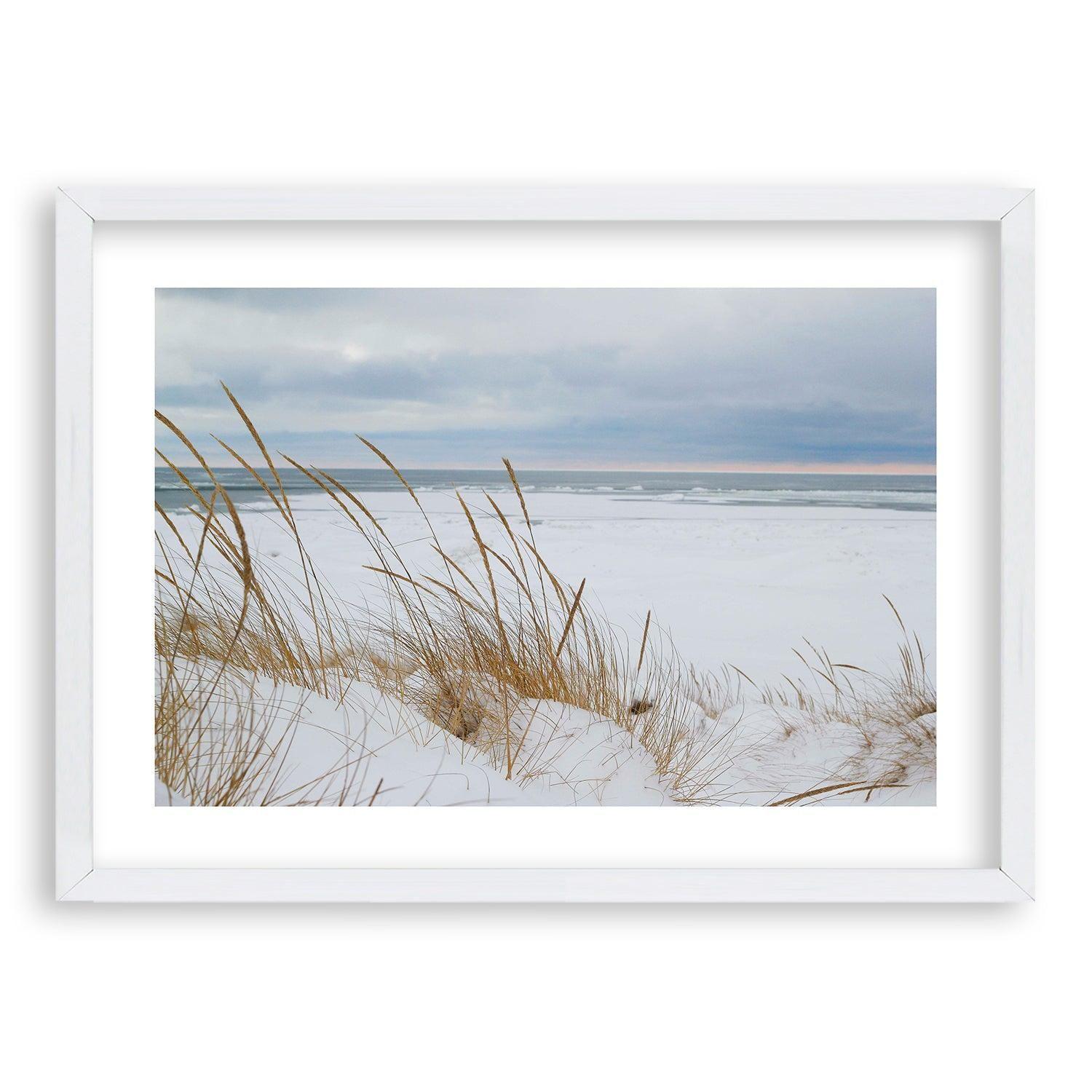 Cuadro Blanca Arena - 70x50 cm-0