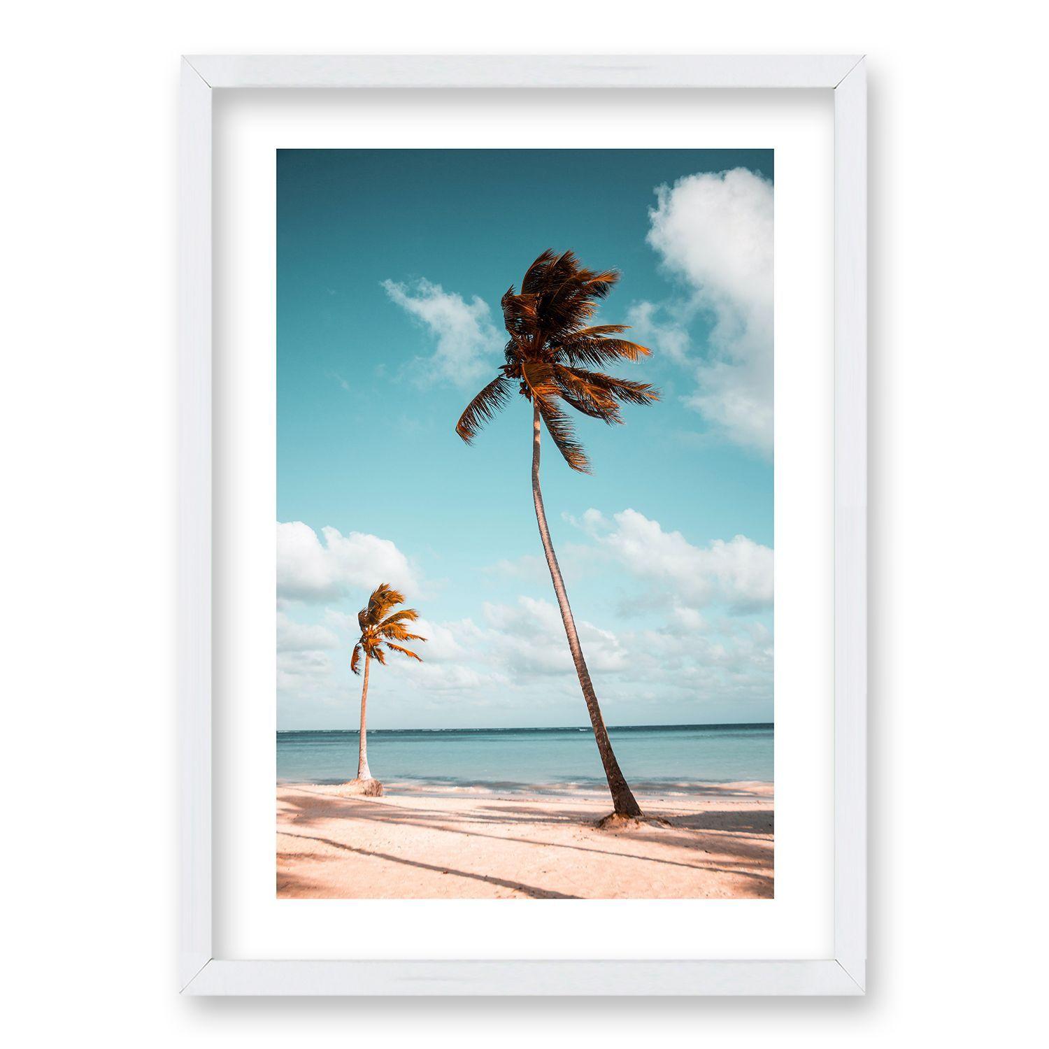 Cuadro Palmera Retro 70x50 CM-0