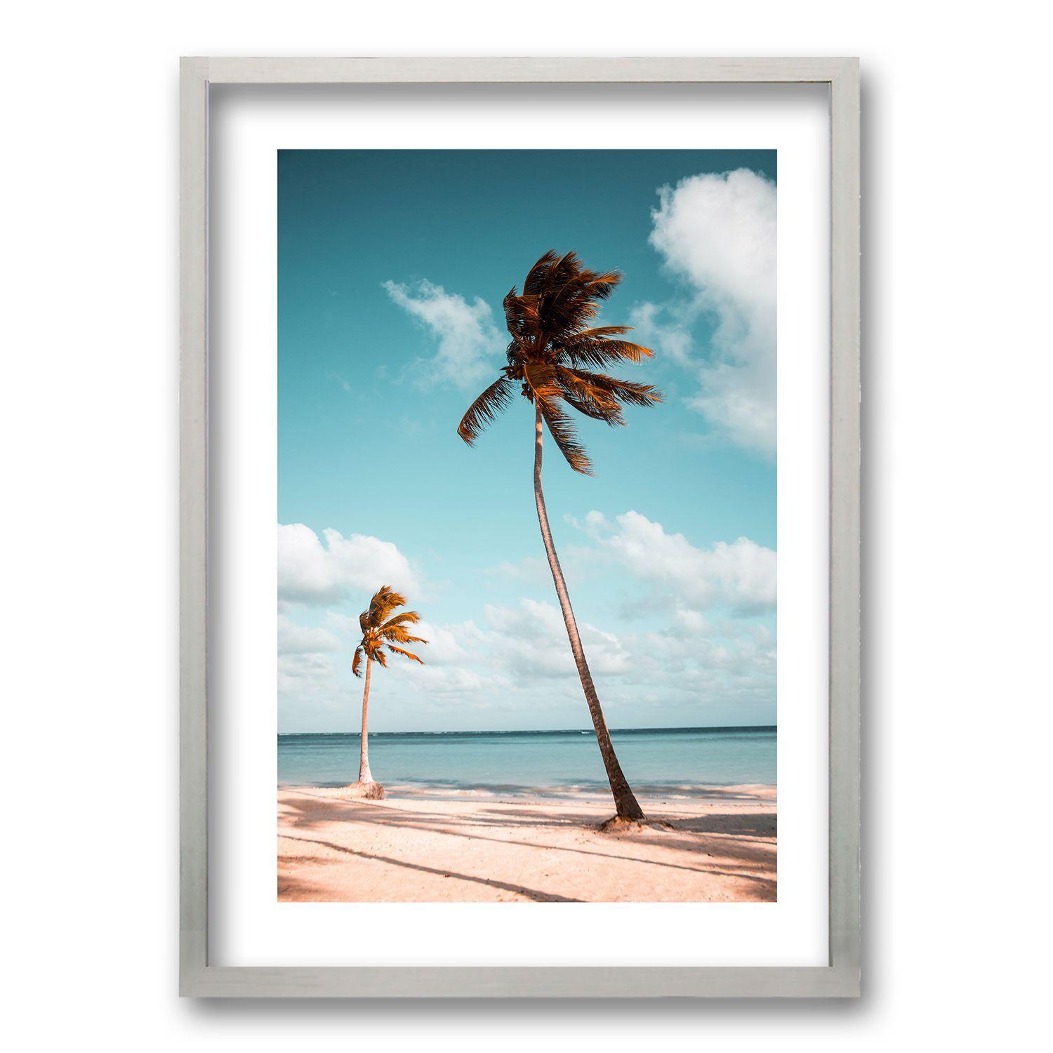 Cuadro Palmera Retro 70x50 CM-0