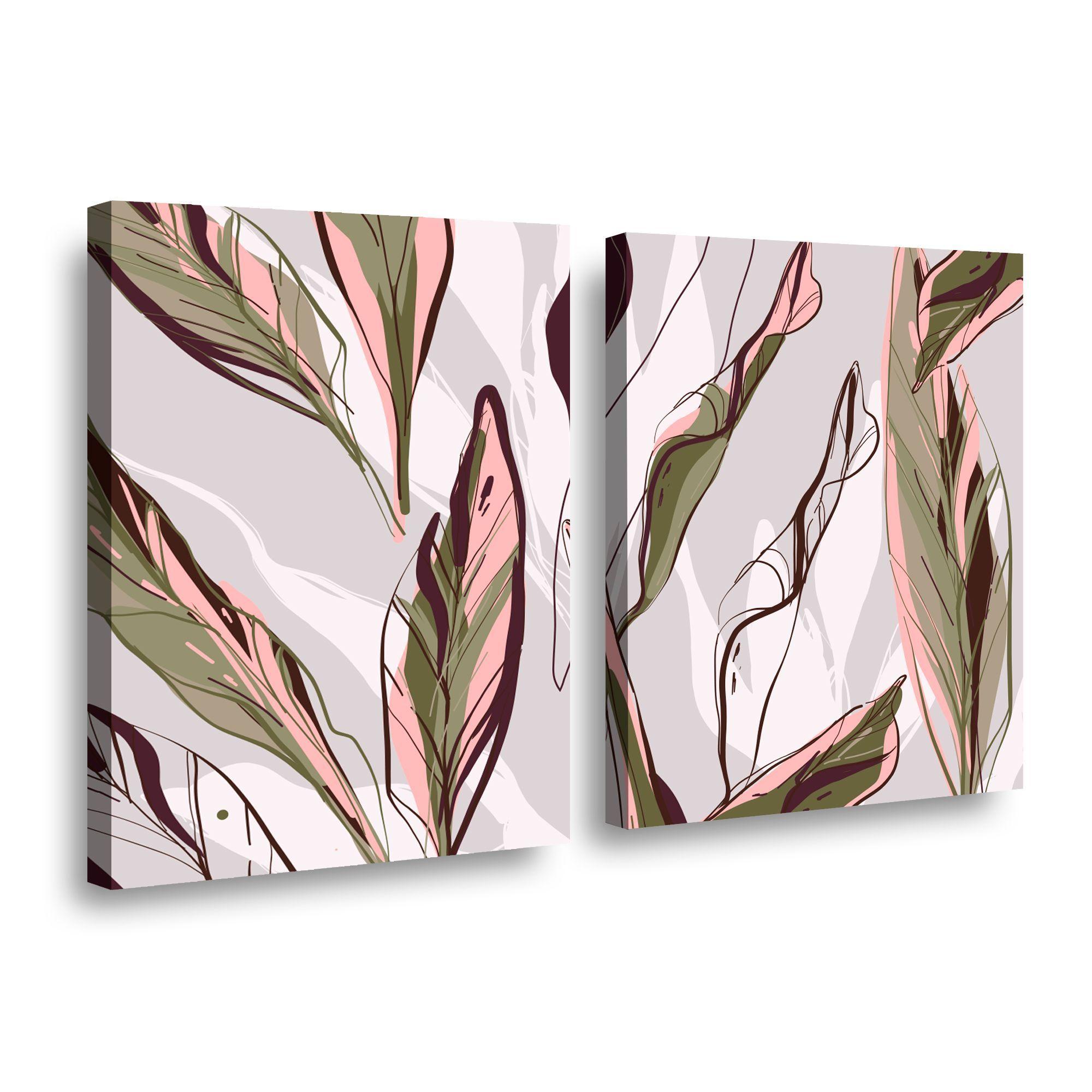 Canvas duo Vegetal 70x50cm.-0