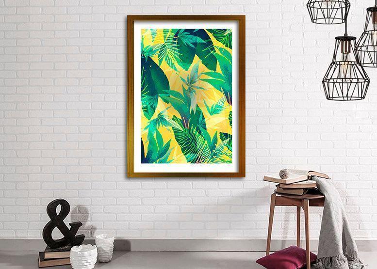 Cuadro 70x50 cm ilustración Vegetación-1