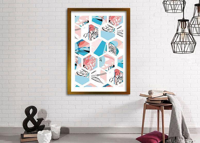 Cuadro 70x50 cm ilustración Colmena-1