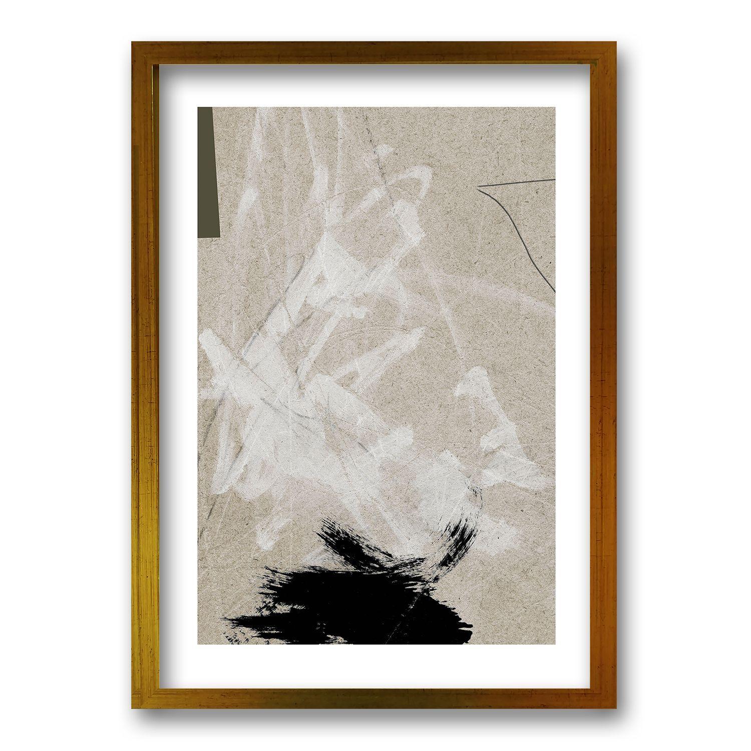 Cuadro Fury of Brushstrokes 70x50 CM-0