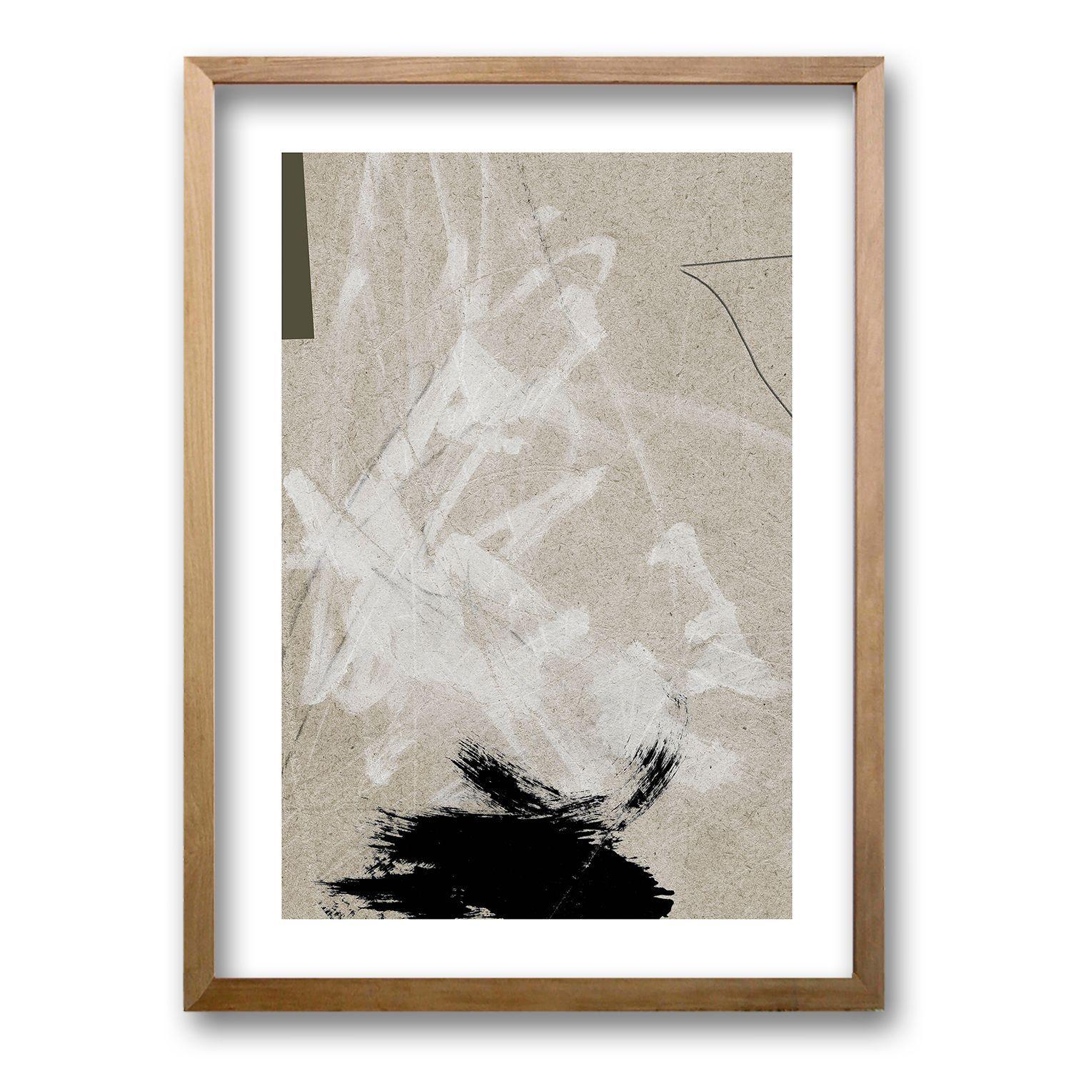 Cuadro Fury of Brushstrokes 70x50 CM-0