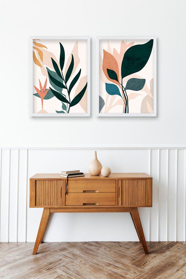 Cuadro Duo Jardín de Ensueño 70x50 CM-1