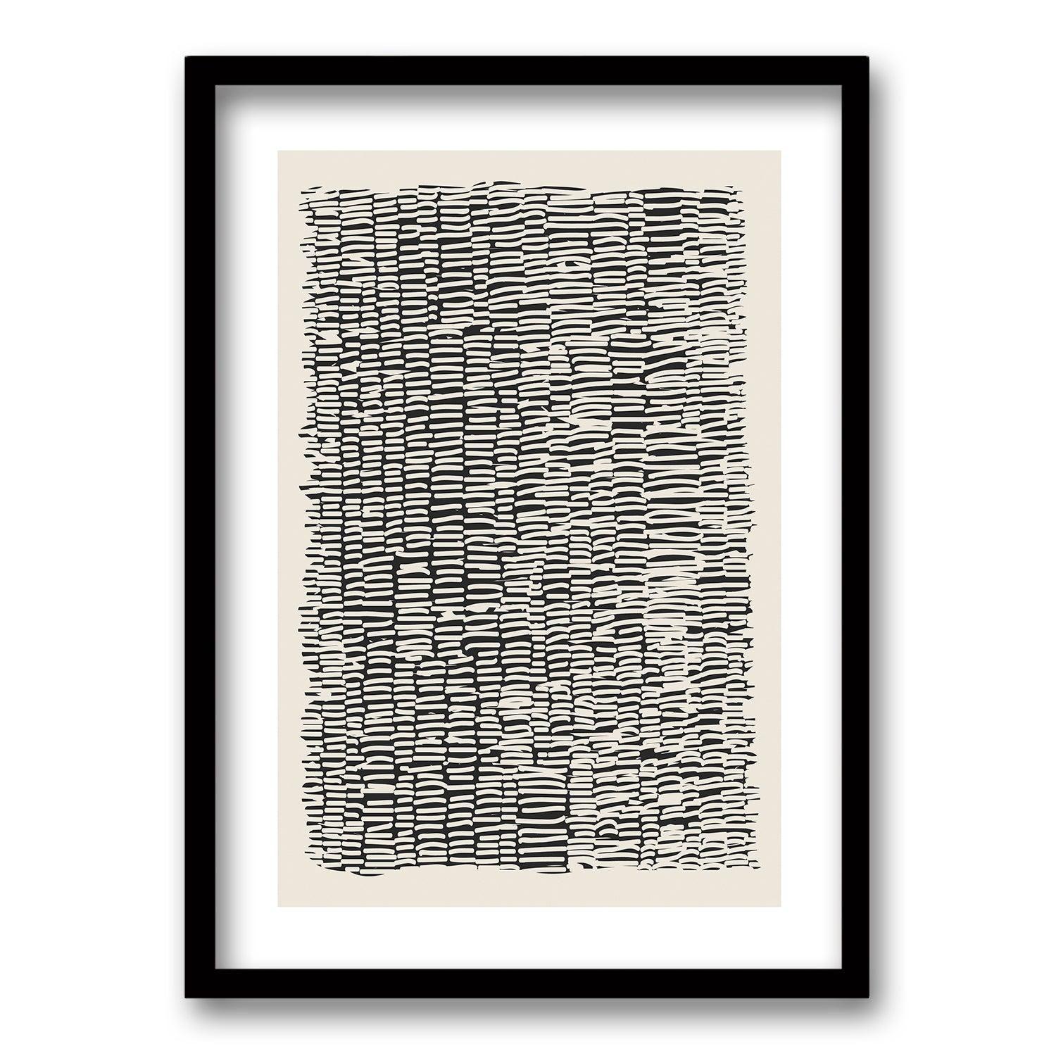 Cuadro Frenesí Lineal X-0