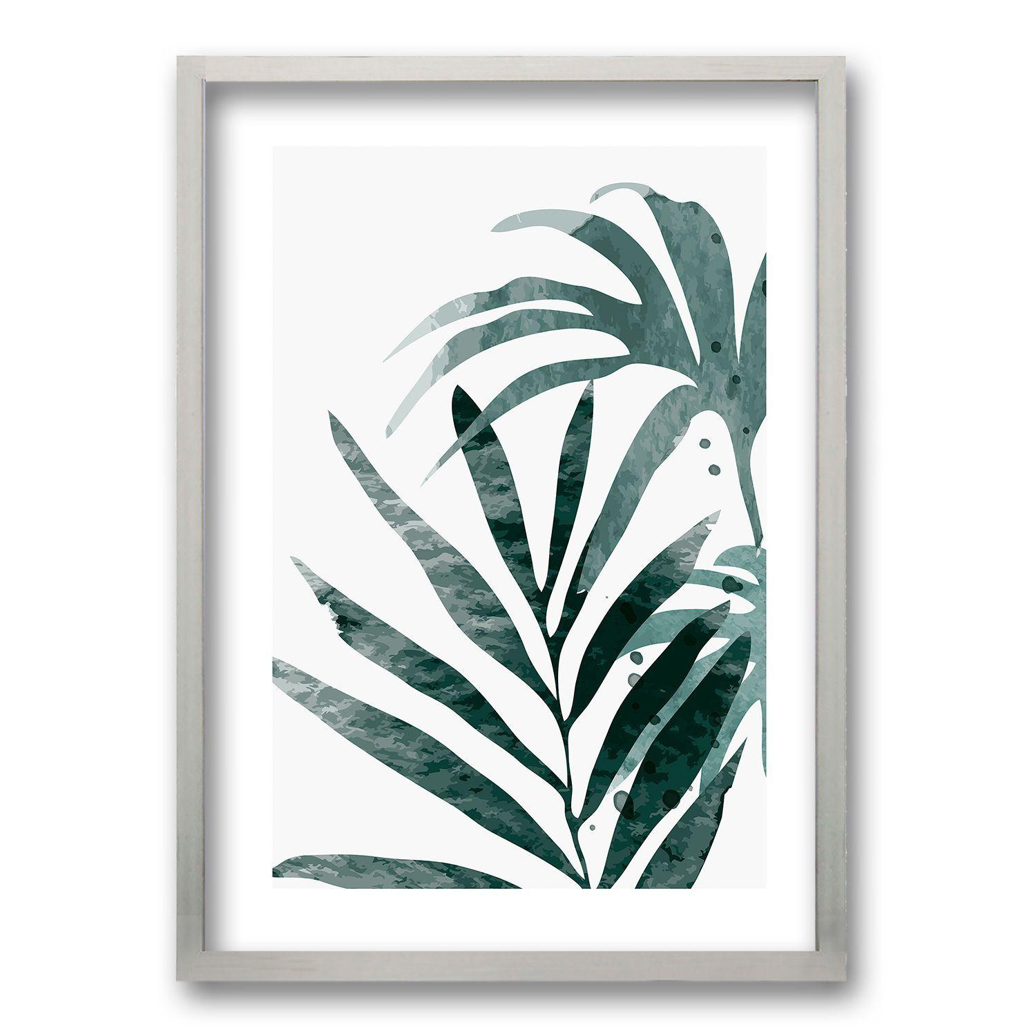 Cuadro Armonía Botánica Enmarcada l 70x50 CM-0