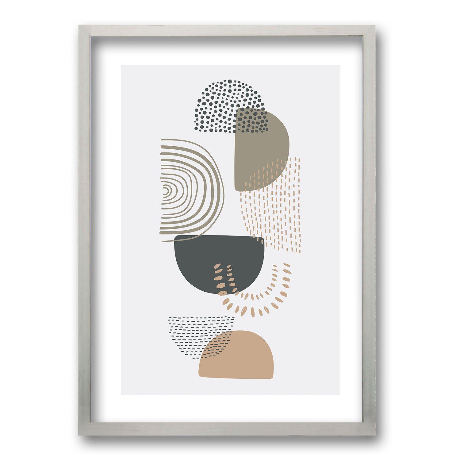 Cuadro Lines and Shapes 70x50 CM-0