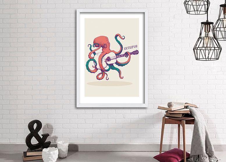 Cuadro 70x50 cm ilustración Pulpop-1