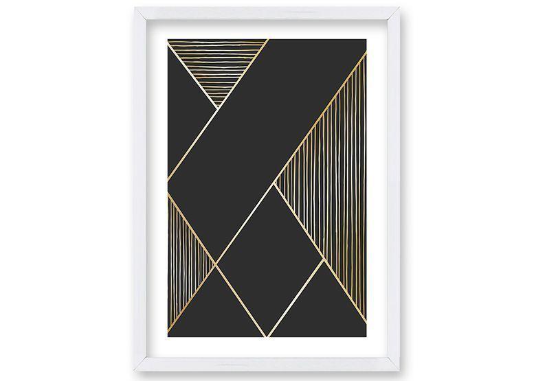 Cuadro ilustración Linealidad - 40x30 cm-0