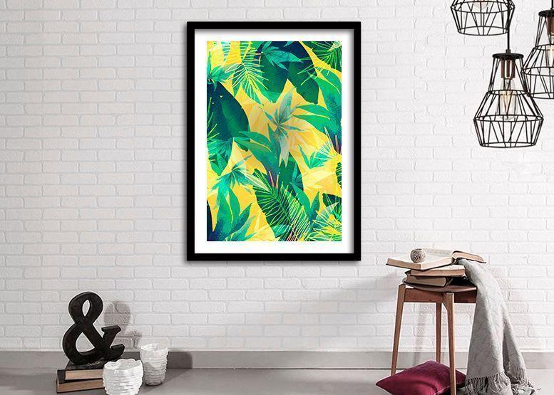 Cuadro 40x30 cm ilustración Vegetación-1