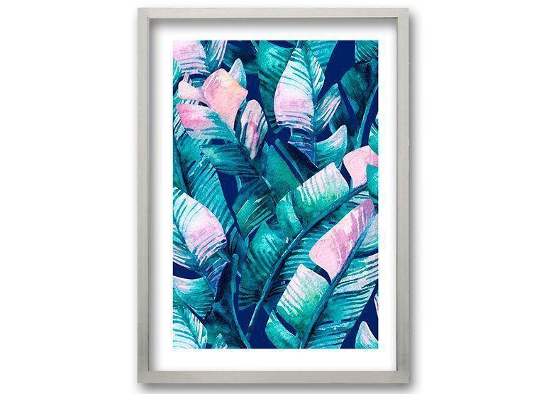 Cuadro 40x30 cm ilustración Tropico-0