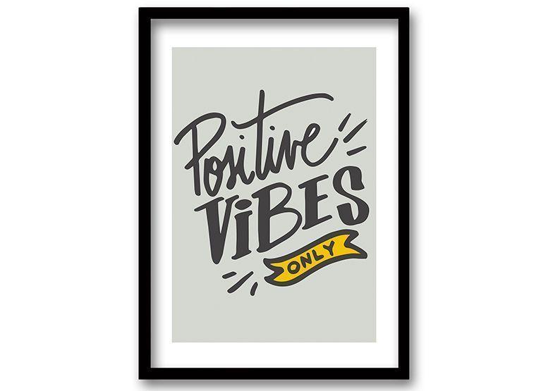 Cuadro 50x35 cm ilustración Positivo-0