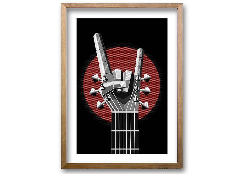 Cuadro 50x35 cm ilustración You rock-0