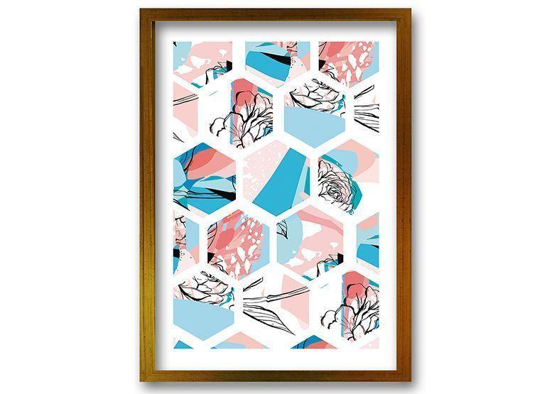 Cuadro 40x30 cm ilustración Colmena-0