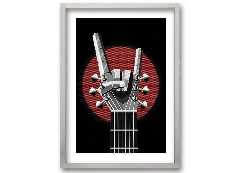 Cuadro 50x35 cm ilustración You rock-0