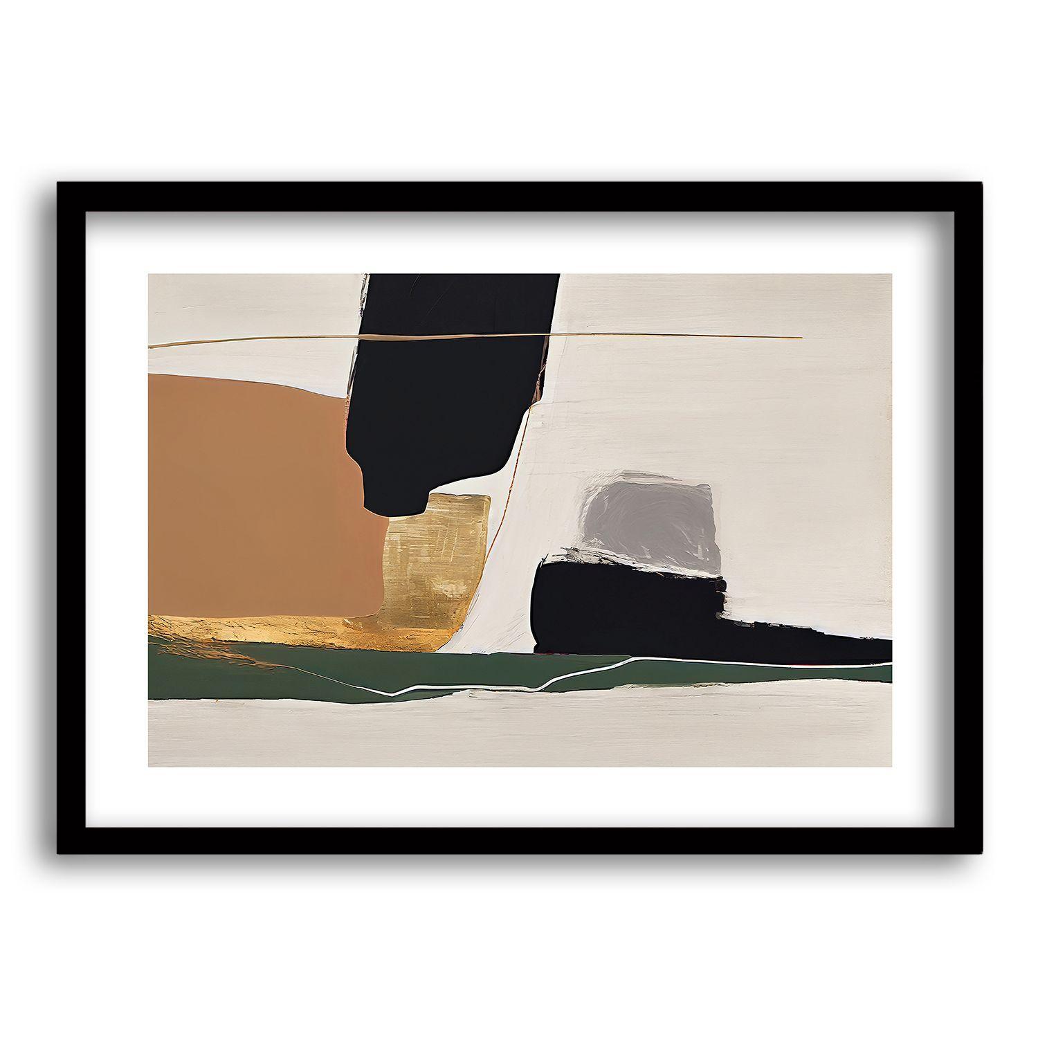 Cuadro Dimensión Dorada lll 70x50 CM-0